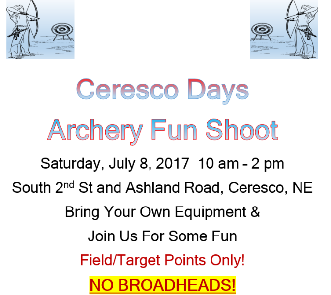 Village of Ceresco Ceresco Days Archery Tournament